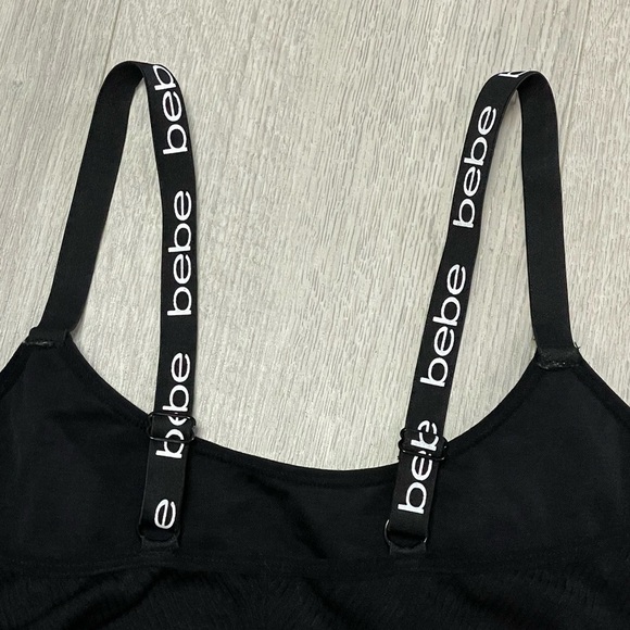 Bebe Black Bralette - Picture 2 of 6